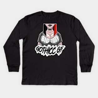 Big Tiddy Gothicc GF Kids Long Sleeve T-Shirt